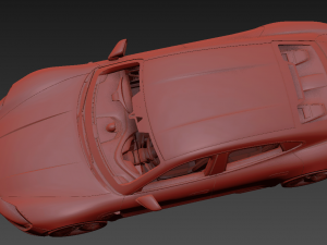 Porsche Taycan 2020 3D 모델