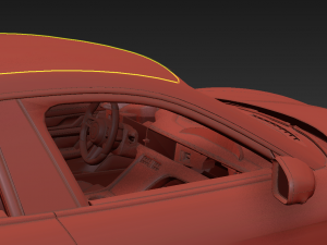 Porsche Taycan 2020 3D 모델