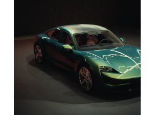 Porsche Taycan 2020 3D Model