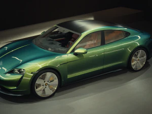 Porsche Taycan 2020 3D Model
