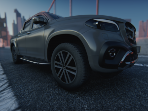Mercedes Benz X class 2018 3D मॉडल