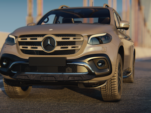 Mercedes Benz X class 2018 3D मॉडल