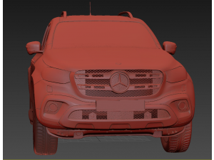 Mercedes Benz X class 2018 3D मॉडल