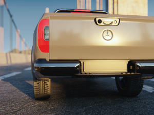 Mercedes Benz X class 2018 3D मॉडल