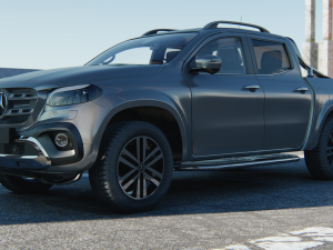 Mercedes Benz X class 2018 3D मॉडल