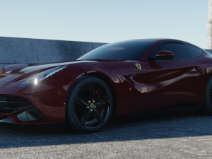 Ferrari 2011 3D Model