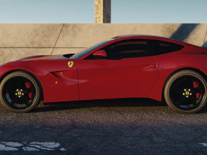 Ferrari 2011 3D Model