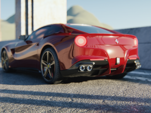 Ferrari 2011 3D मॉडल