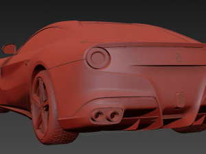 Ferrari 2011 3D मॉडल