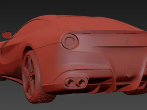 Ferrari 2011 3D Model