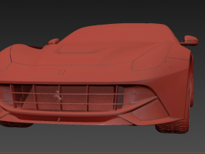Ferrari 2011 3D मॉडल