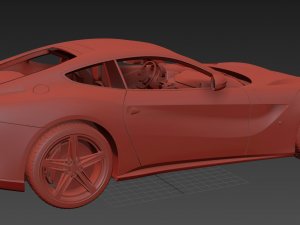 Ferrari 2011 3D मॉडल
