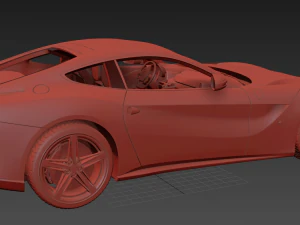 Ferrari 2011 3D Model