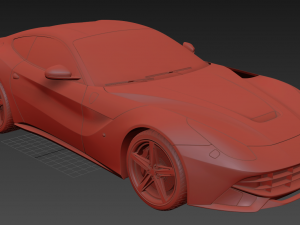 Ferrari 2011 3D मॉडल