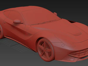 Ferrari 2011 3D Model