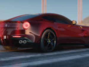 Ferrari 2011 3D मॉडल