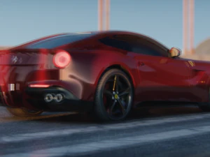 Ferrari 2011 3D Model