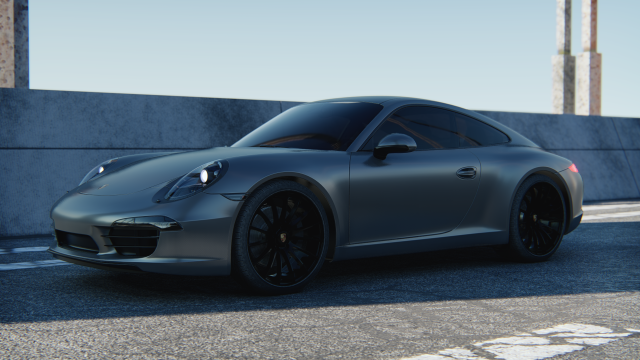 Porsche Carrera 911 Modèle 3D .c4d .max .obj .3ds .fbx .stl .blend 