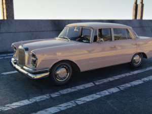 Mercedes-Benz W111 Modèle 3D