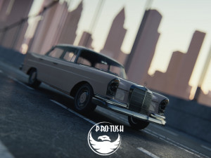 Mercedes-Benz W111 Modelo 3D