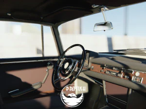 Mercedes-Benz W111 3D Model