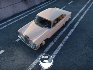Mercedes-Benz W111 Modelo 3D