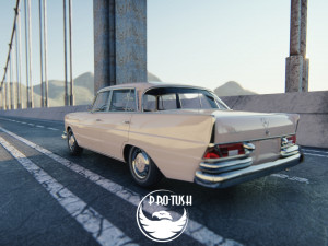 Mercedes-Benz W111 Modelo 3D