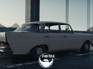 Mercedes-Benz W111 Modelo 3D