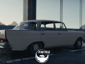 Mercedes-Benz W111 3D Model
