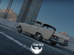Mercedes-Benz W111 Modelo 3D