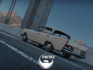 Mercedes-Benz W111 3D Model