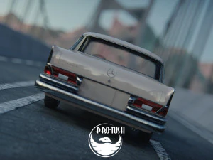 Mercedes-Benz W111 3D Model