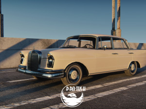 Mercedes-Benz W111 Modelo 3D