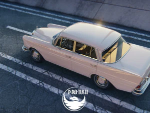 Mercedes-Benz W111 3D Model
