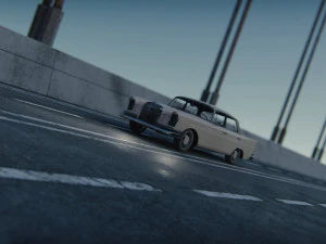 Mercedes-Benz W111 3D Model