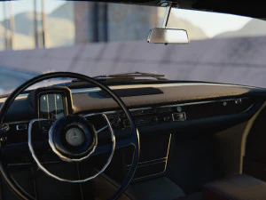 Mercedes-Benz W111 3D Model