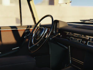 Mercedes-Benz W111 3D Model