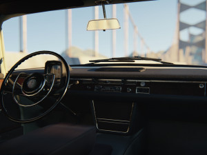 Mercedes-Benz W111 Modelo 3D