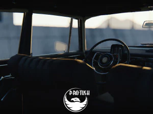 Mercedes-Benz W111 3D Model