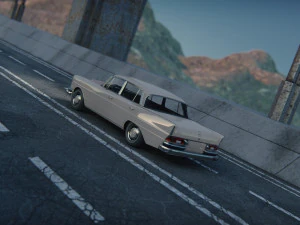 Mercedes-Benz W111 3D Model