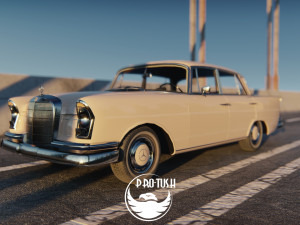 Mercedes-Benz W111 Modelo 3D