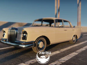 Mercedes-Benz W111 3D Model