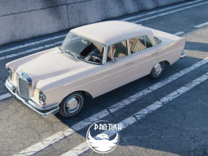 Mercedes-Benz W111 3D Model