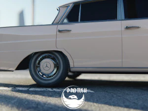 Mercedes-Benz W111 3D Model