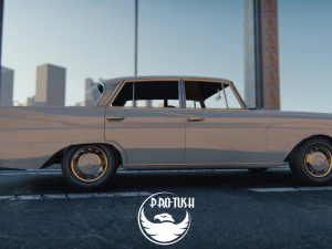 Mercedes-Benz W111 3D Model