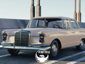 Mercedes-Benz W111 Modelo 3D
