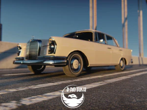 Mercedes-Benz W111 3D Model