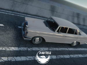 Mercedes-Benz W111 Modelo 3D