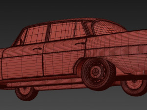 Mercedes-Benz W111 Modelo 3D