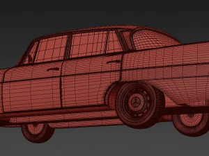 Mercedes-Benz W111 3D Model